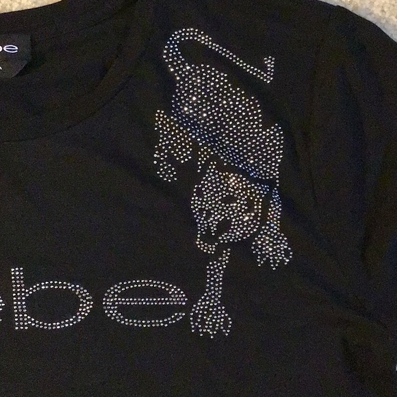 SOLD- Bebe Logo Black Tee - NWT - Picture 10 of 12